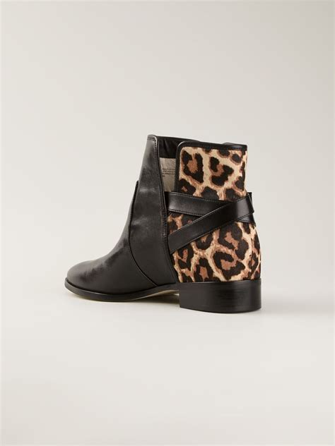 michael kors salem booties leopard|Michael Kors shoes for women.